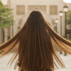 شعر ناعم و طويل بطرق بسيطه
